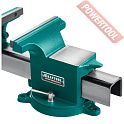 Тиски слесарные поворотные 125х125 мм KRAFTOOL Steel
