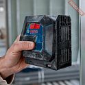 Лазерный уровень построитель плоскостей BOSCH GLL 2-15 G с универсальным держателем