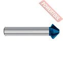 Зенковка по металлу HSS-XE Blue-Tec 90 градусов 4,3 мм цилиндрический хвостовик LENZ LZSK-20043 F