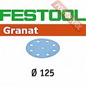 Шлифовальный круг FESTOOL Granat STF D125/90 P80 GR/10