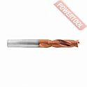 Сверло спиральное по металлу TCT TiSiN 3,2х28 мм цилиндрический хвостовик 4 мм RODMIX 5D 10605032004