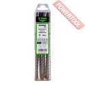 Бур SDS-Plus 6х50/110 мм 4 грани 10 шт D.BOR Zentro 435010