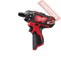 Аккумуляторный шуруповерт MILWAUKEE M12 BD-202C