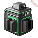 Лазерный уровень построитель плоскостей ADA Cube 360-2V Green Professional Edition в комплекте штатив