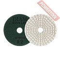 АГШК (черепашка) алмазный гибкий шлифовальный круг 100 мм шаг 2 мокрый и сухой DIAM Extra Line Hybrid