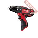 Аккумуляторная ударная дрель-шуруповерт MILWAUKEE M12 BPD-402C