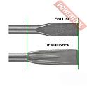 Долото зубило плоское узкое SDS-Plus 20х250 мм D.BOR Demolisher XPW20L250