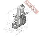 Магнитная стойка для сверлильного станка FEIN MBS 16 X