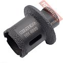 Коронка-фреза алмазная по керамограниту 40/60х40 мм хвостовик M14 HILBERG Super Hard HH4060