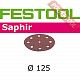 Шлифовальный круг FESTOOL Saphir STF D125/90 P24 SA/25