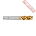 Метчик машинный для глухих отверстий по металлу HSSE-TiN M22х2,5 мм DIN376 LENZ LZGM-1622