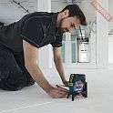 Построитель лазерных плоскостей BOSCH GCL 2-50 CG + RM 2 (12 V) + потолочная клипса + L-Boxx