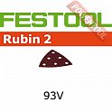 Шлифовальные листы FESTOOL Rubin 2 STF V93/6 P150 RU2/50