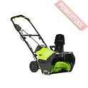 Снегоуборщик колесный аккумуляторный GREENWORKS GD60PSTK4